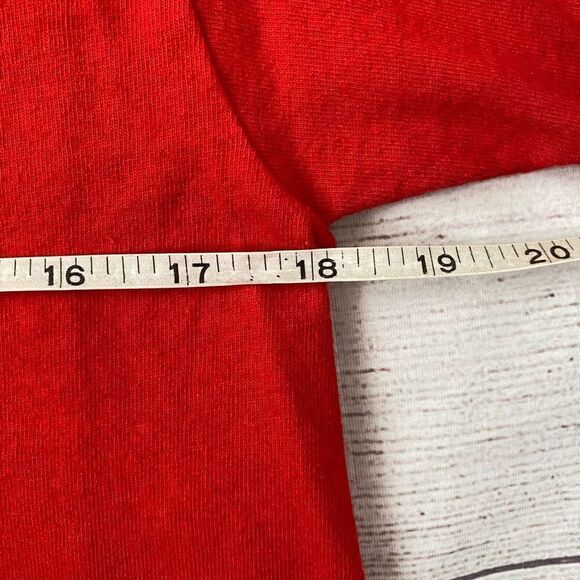 Miley Cyrus Gildan youth L short sleeve Crewneck concert t-shirt red - Picture 8 of 9